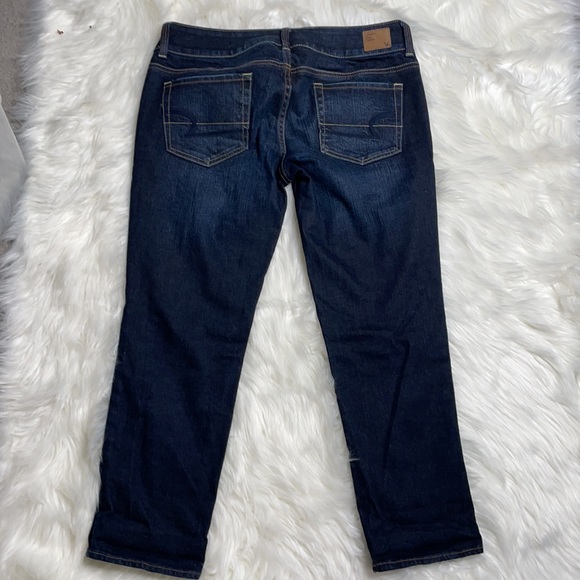 American Eagle Stretch Artist Crop Sz 8 - Picture 3 of 3